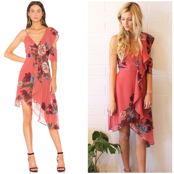 Keepsake Spice Floral Night Lights Dress - Picture 7 of 10